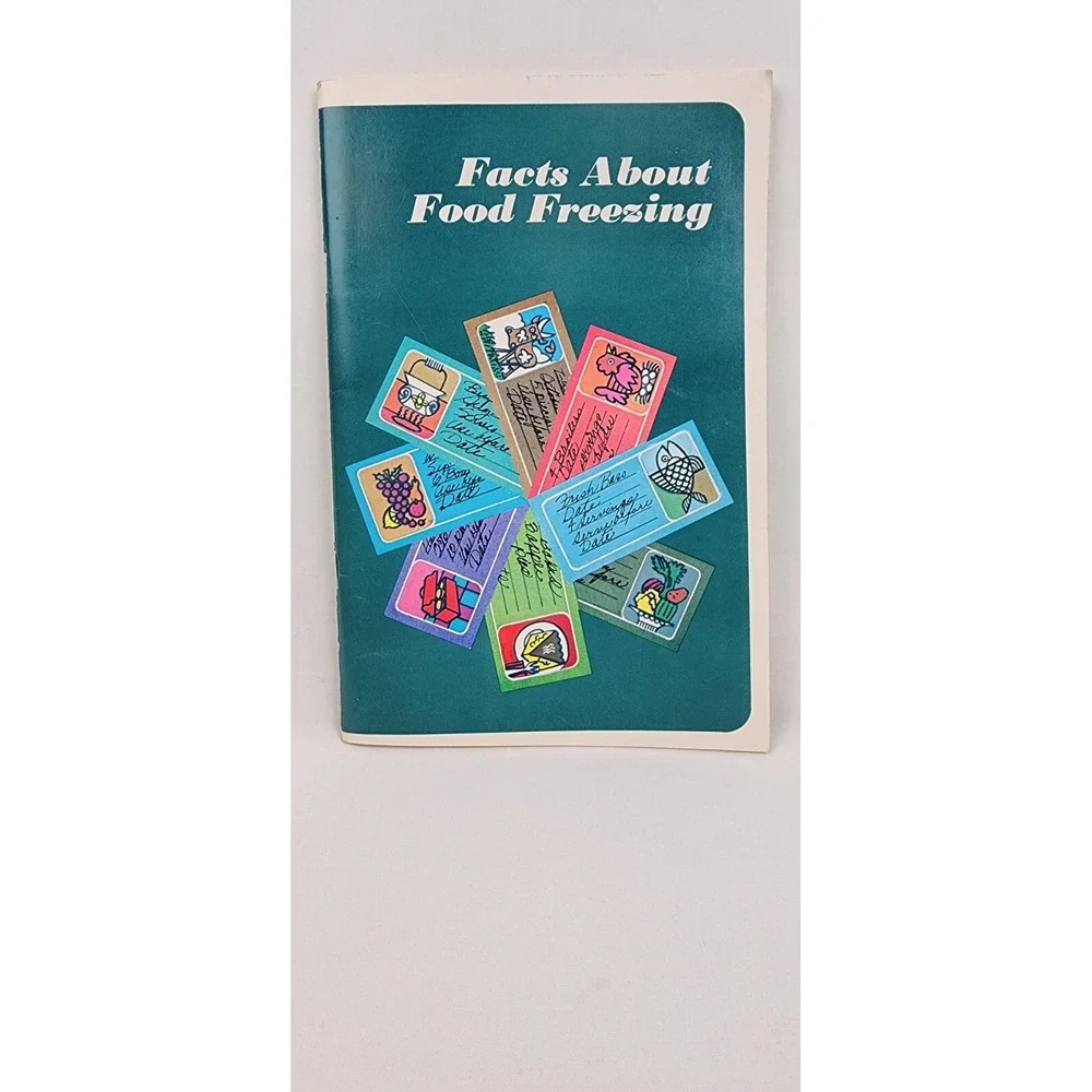 VINTAGE Facts About Food Freezing Electric Energy Association Charts‎ Vegetables